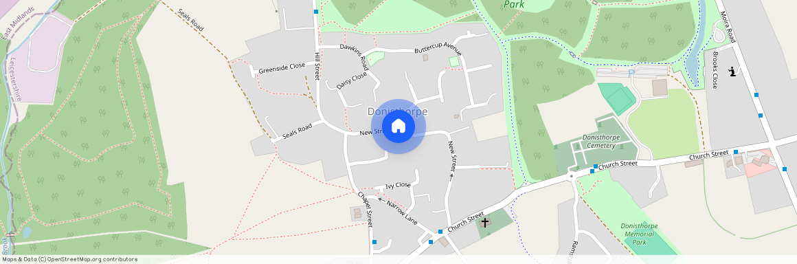 New Street, Donisthorpe, DE12