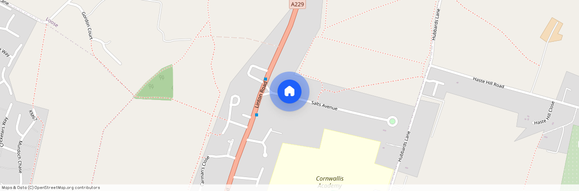 Beaver Lodge, Salts Avenue, Loose, Maidstone ME15 0AY