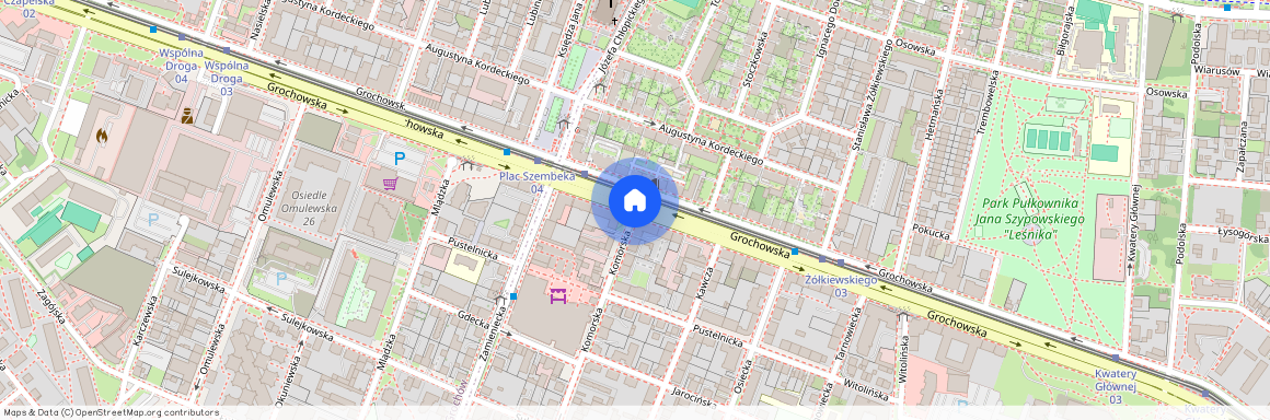 ul. Grochowska, Gocławek, Praga-Południe, Warszawa, mazowieckie