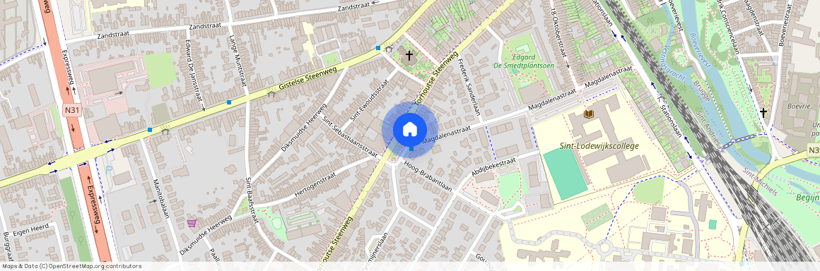 Magdalenastraat 8 -/1 - 8200 Brugge