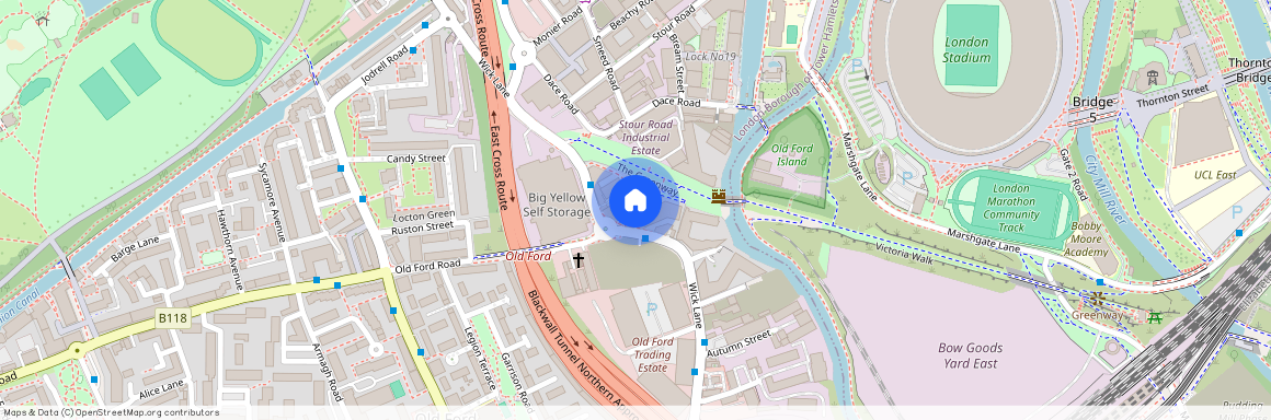Bundocks Walk, Hackney Wick, E3, London