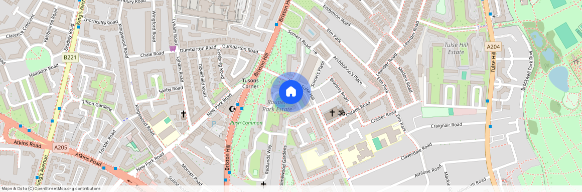 Upper Tulse Hill, London, SW2 2SA, United Kingdom