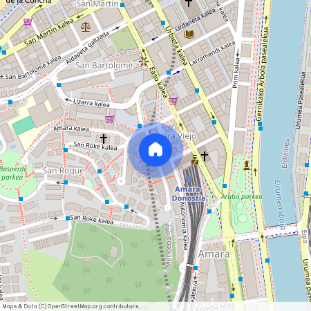 Amara Zaharra-Arbaizenea, Donostia-San Sebastián