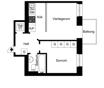 Hagagatan, Stockholm - Photo 1