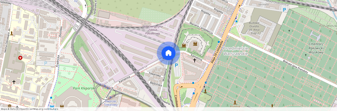 Kraków, Stare Miasto, Kleparz, Kamienna