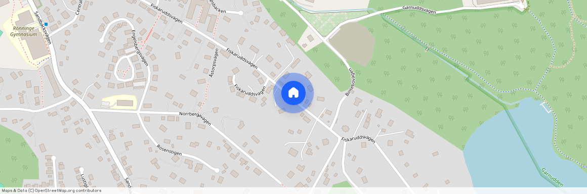 Fiskaruddsvägen, Rönninge