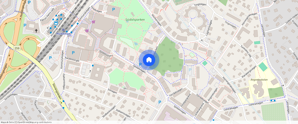 Sjödalsbacken **, Sjödalen-Fullersta