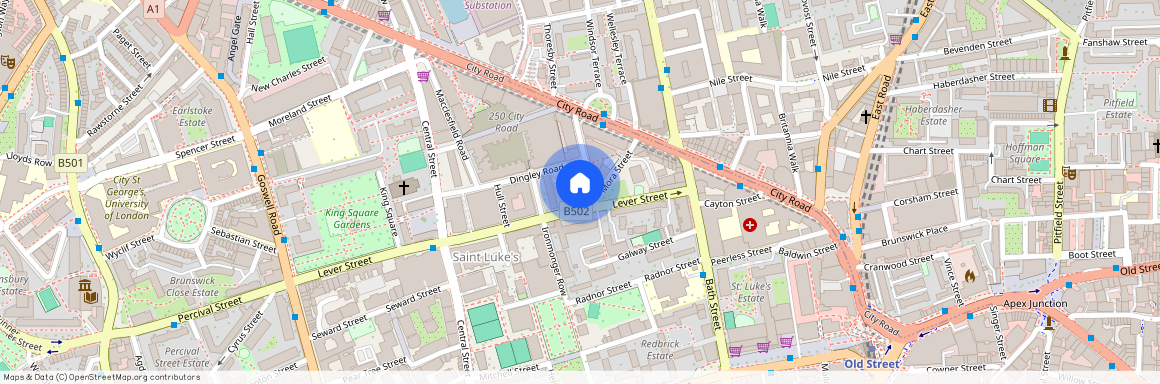 Dingley Place, Islington, EC1V