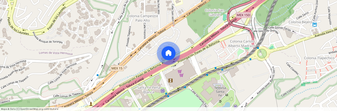 prolongacion paseo de la reforma #367Int. torre 1 503, Colonia Santa Fe, C.P. 01210, Df / Cdmx