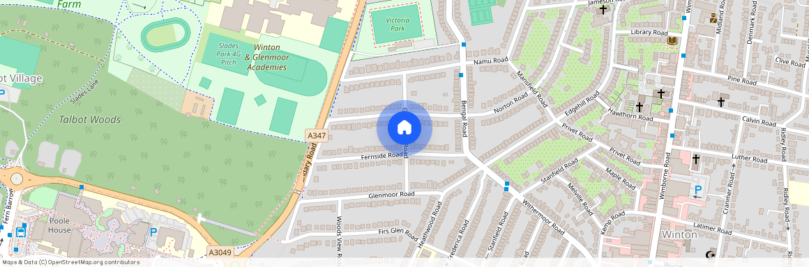 Greenwood Road. Winton, Bournemouth, BH9