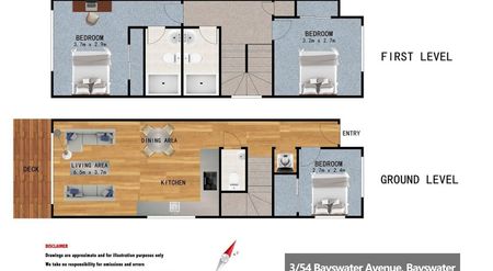 3 BR townhouse in Bayswater- Takapuna Grammar Zone - Photo 3