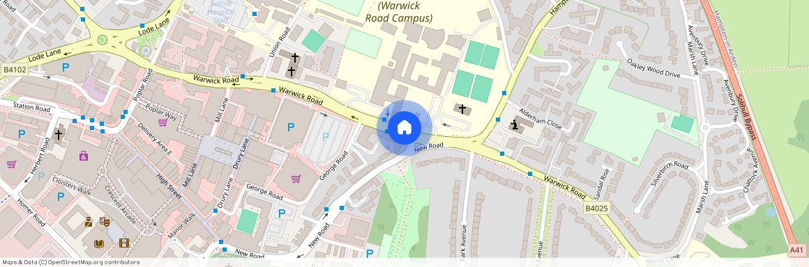 Warwick Road, Solihull, Solihull, West Midlands, B91 3, England