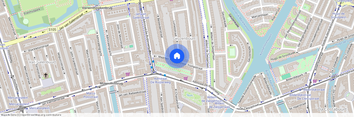 Maarten harpertszoon trompstraat 24-4 | Amsterdam