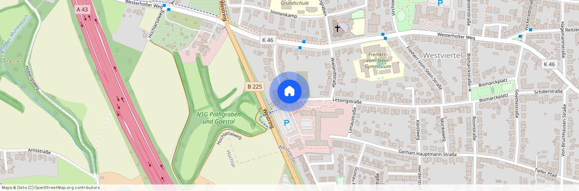 Lessingstraße 64, 45657 Recklinghausen