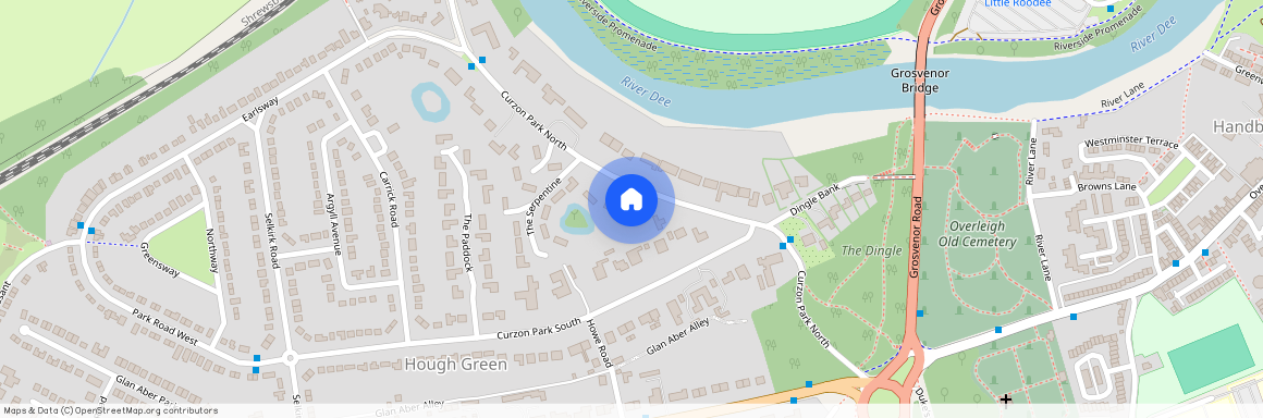Curzon Park North, Chester, Cheshire West and Ches, CH4