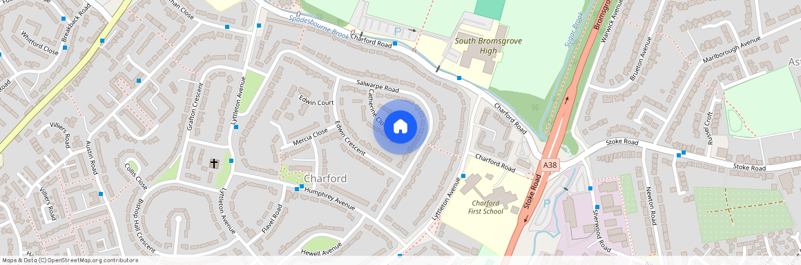 Catherine Close, Bromsgrove, Worcestershire, B60