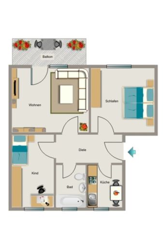 Oswaldstraße 102, 47178 Duisburg - Foto 4