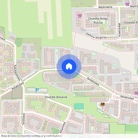 ul. Relaksowa, Sławin, Lublin, lubelskie