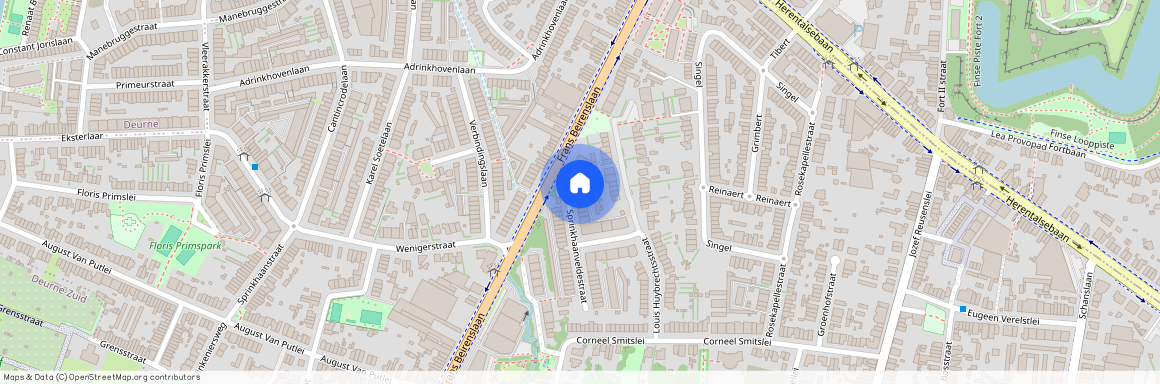 Sprinkhaanveldestraat 26 26 bus 201, 2150, Borsbeek