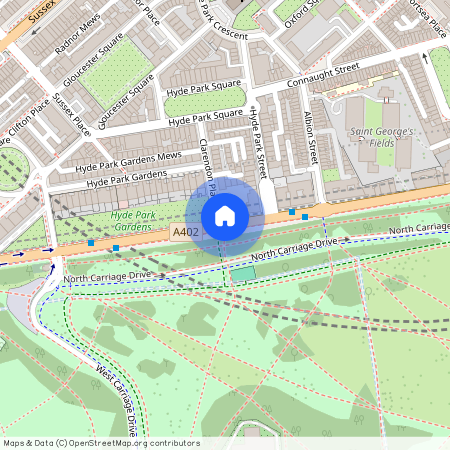 2 Bedroom Apartment, Hyde Park Place, Paddington London, W2 - £1, 450 PW