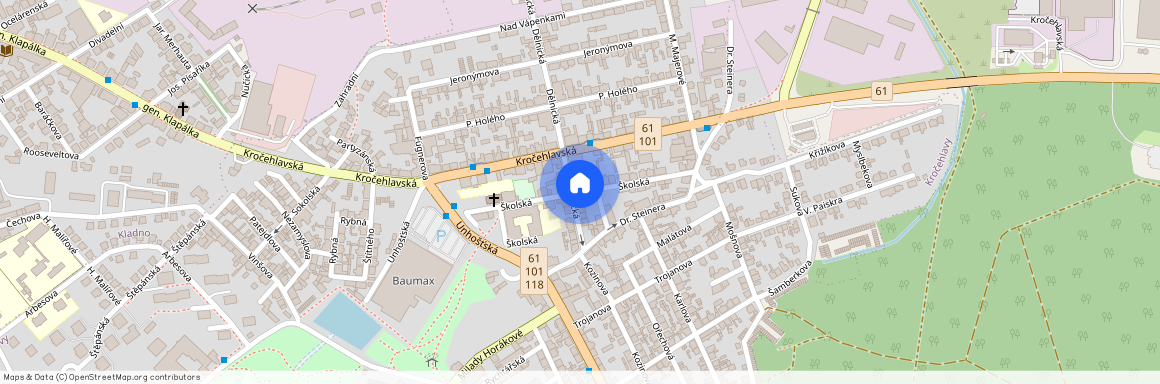 Školská, Kladno - Kročehlavy