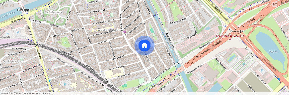 Oosterpoort, 9724 NC, Verlengde Frederikstraat, Groningen