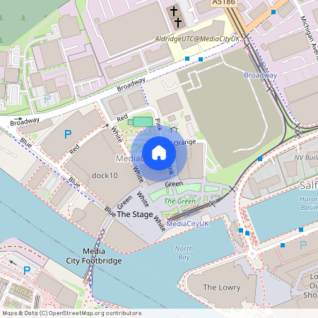 Number One Pink, Media City UK M50