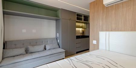 Studio para alugar com 25m², 1 quarto e sem vaga - Photo 3