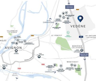 Location Appartement 2 pièces 39m² VEDENE 84270 - Photo 1