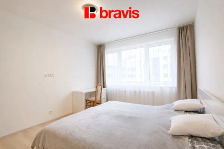 Pronájem prostorného bytu 2+kk, ul. Vídeňská, Brno- Štýřice, balkon, zařízený - Photo 3