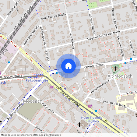 80993, München  Moosach