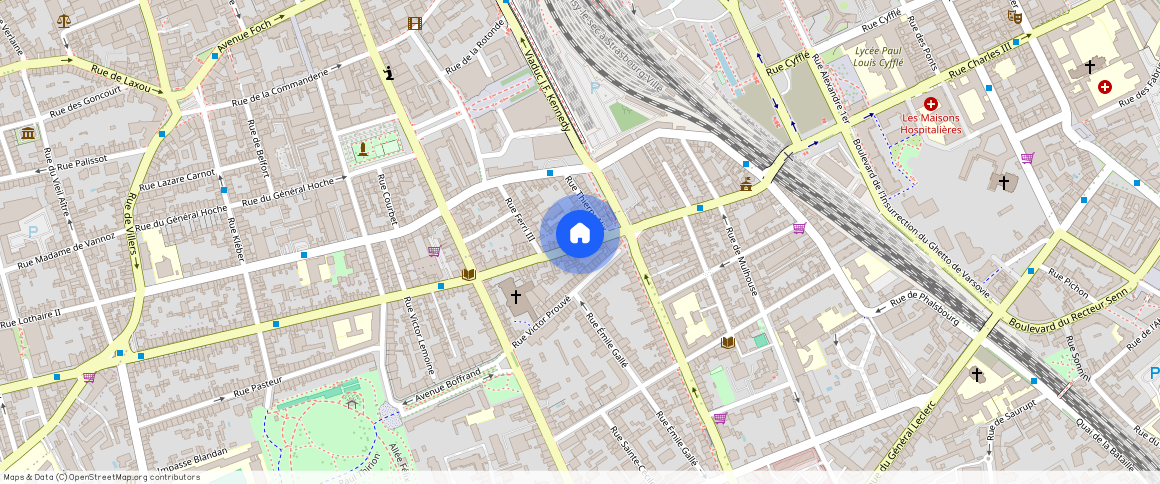 54 rue de Mon Desert, Mon Desert Nord Jeanne d'Arc Est, Nancy