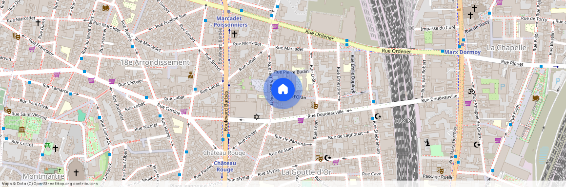 34 Rue d'Oran, 75018 Paris 18