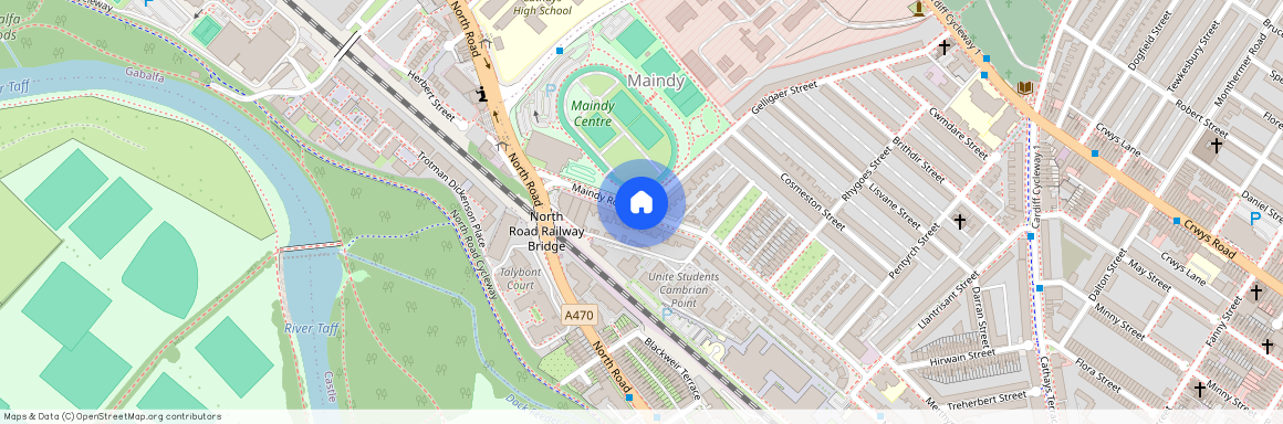 Maindy Road, Cathays