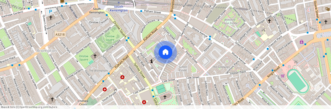 Fulham Road, London, UK, SW3