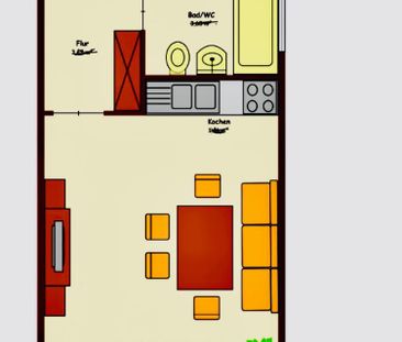 1 Zi.-App Maxvorstadt, Lothstraße, TOP-Lage, sehr hochwertig - Foto 1