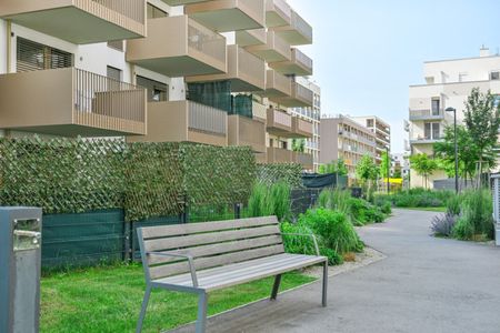 Moderne 3 Zi Wohnung mit Garten - JETZT 1 Monat mietzinsfreie Zeit! (nahe U1) - Photo 2