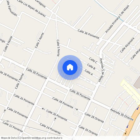 Se departamento Circuito Olmeca #715, Colonia Cholula, C.P. 72760, San Pedro Cholula