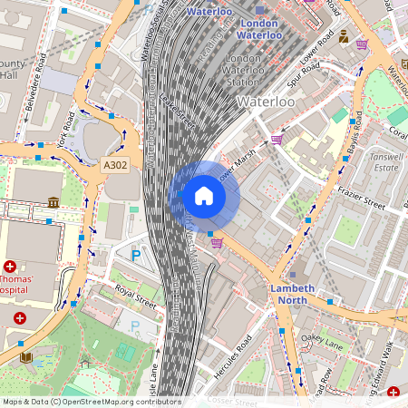 Dover House, 170 Westminster Bridge Road, Waterloo, London, SE1 7RW