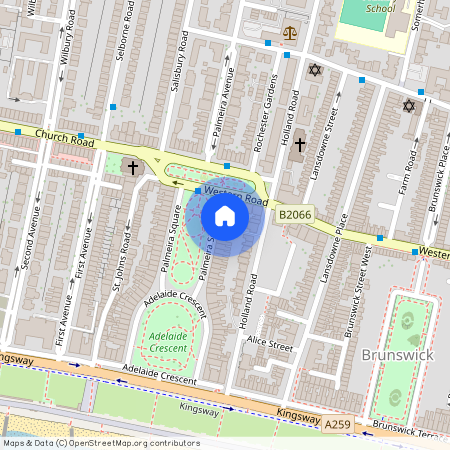 Palmeira Square, Hove, BN3