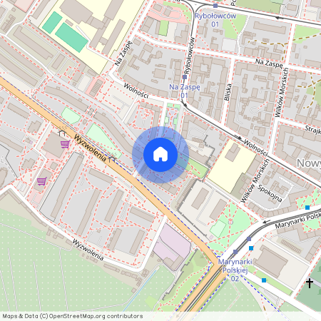 ul. Wyzwolenia, Nowy Port, Gdańsk, pomorskie