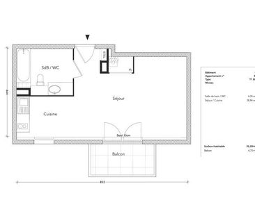 Location Appartement 1 pièce 35m² MONTEREAU FAULT YONNE 77130 - Photo 2