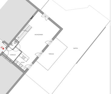 Moderne Maisonette-Wohnung mit 4 Zimmern und großzügigem Garten mit... - Foto 4