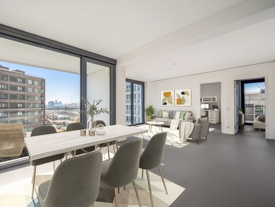 Modern Living at The Colonnades – Exklusives 3-Zimmer-Apartment mit zwei Loggien und Einbauküche - Foto 1