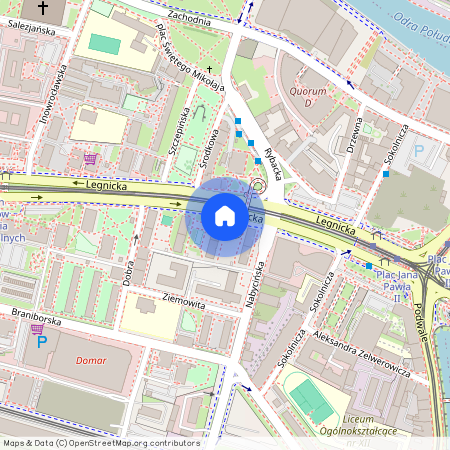 ul. Legnicka, Szczepin, Stare Miasto, Wrocław, dolnośląskie