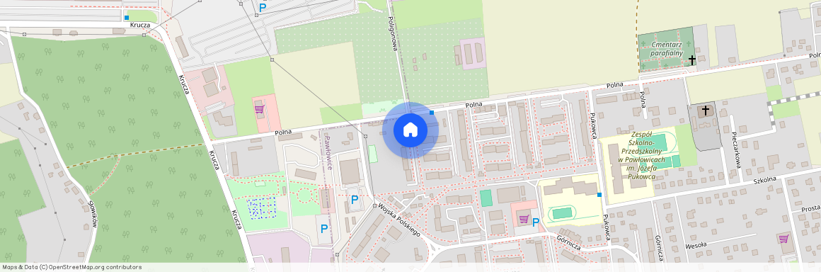 ul. Polna, Pawłowice, Pawłowice, pszczyński, śląskie