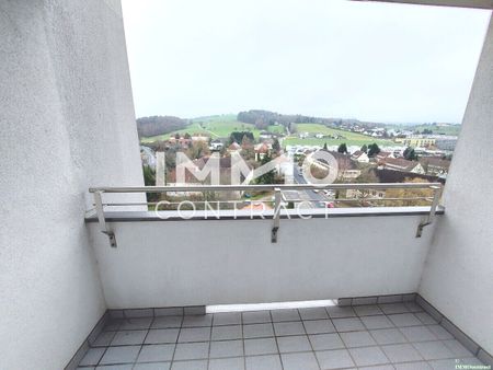 ca. 50m² Wohnung mit Ausblick / Loggia/Lift in Steyr -Ennsleite - Foto 3