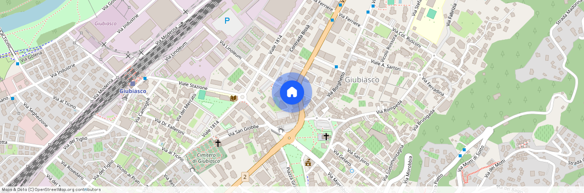 Giubiasco affitto 2.5 loc, NC