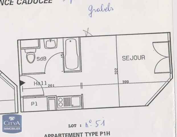 Appartement à louer 1 pièce 19.86m² - Photo 1