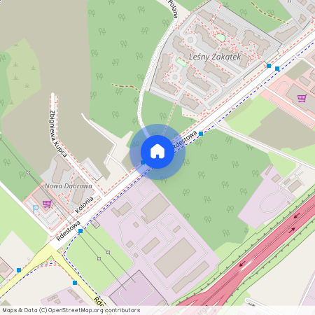 ul. Rdestowa, Dąbrowa, Gdynia, pomorskie